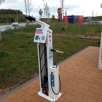 Rad-Servicestation wieder in Betrieb 