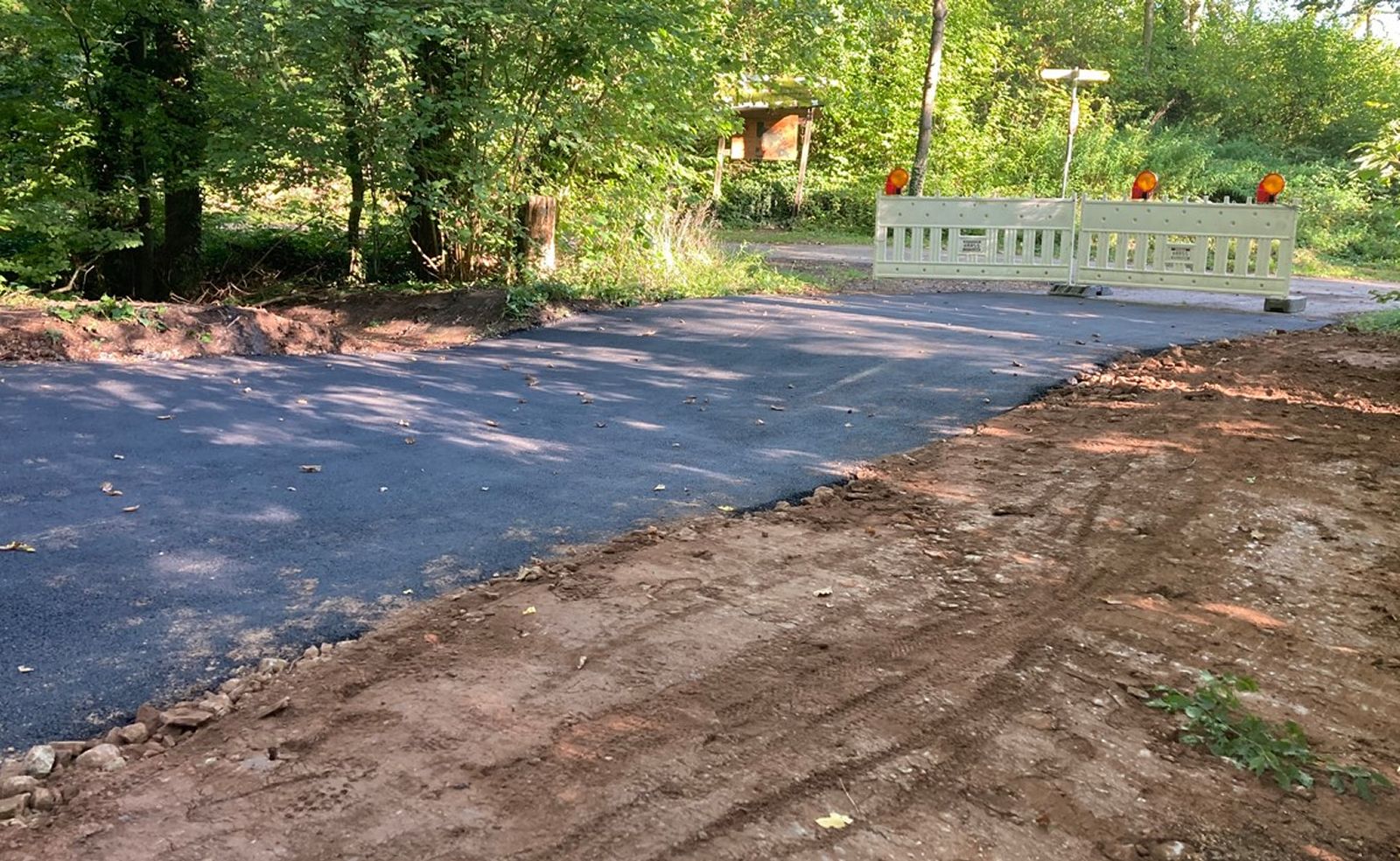 Hochwasserschutz Weg