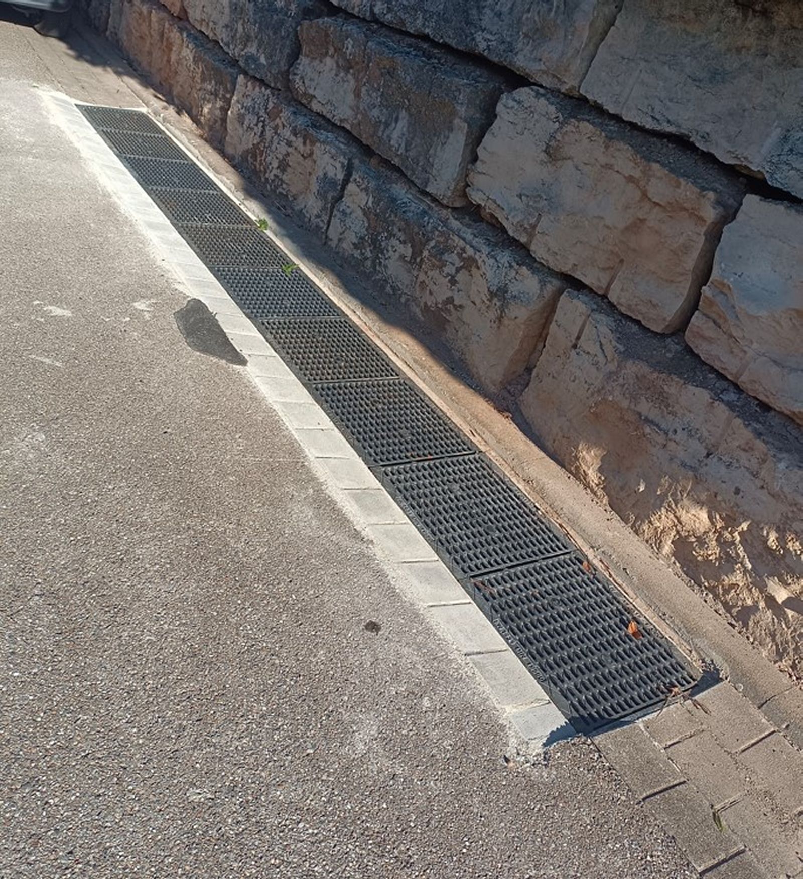 Hochwasserschutz Rinne