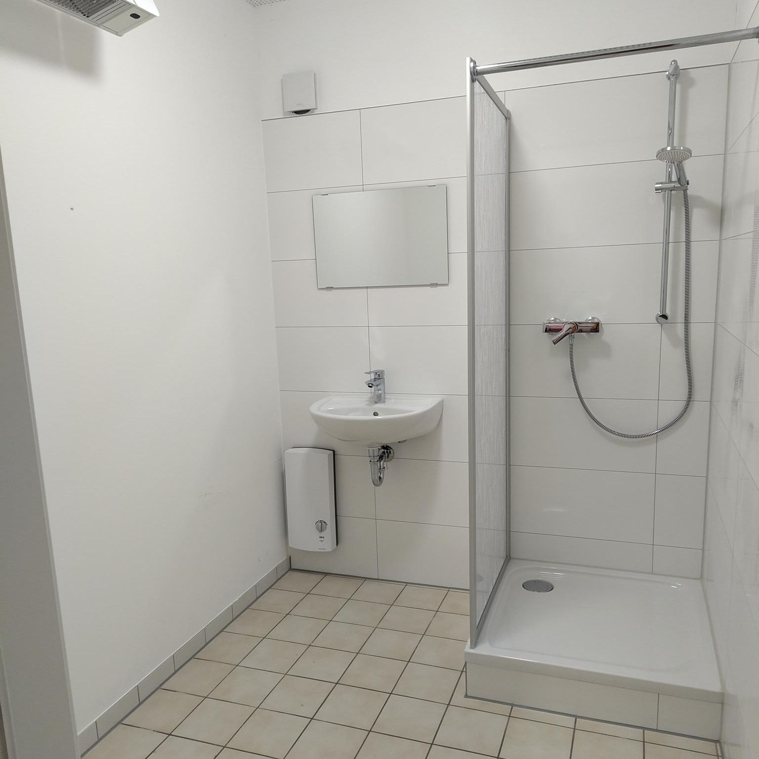 Renovierung Kita - Dusche