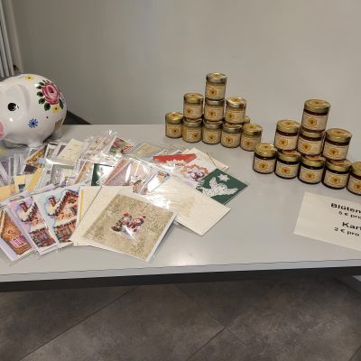 Verkauf von Honig zugunsten der Freudentaler Bürgerstiftung