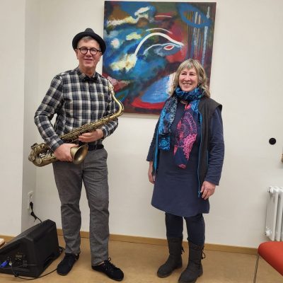 Vernissage „Kunst im Rathaus“ mit Werken von Ute Schoch 