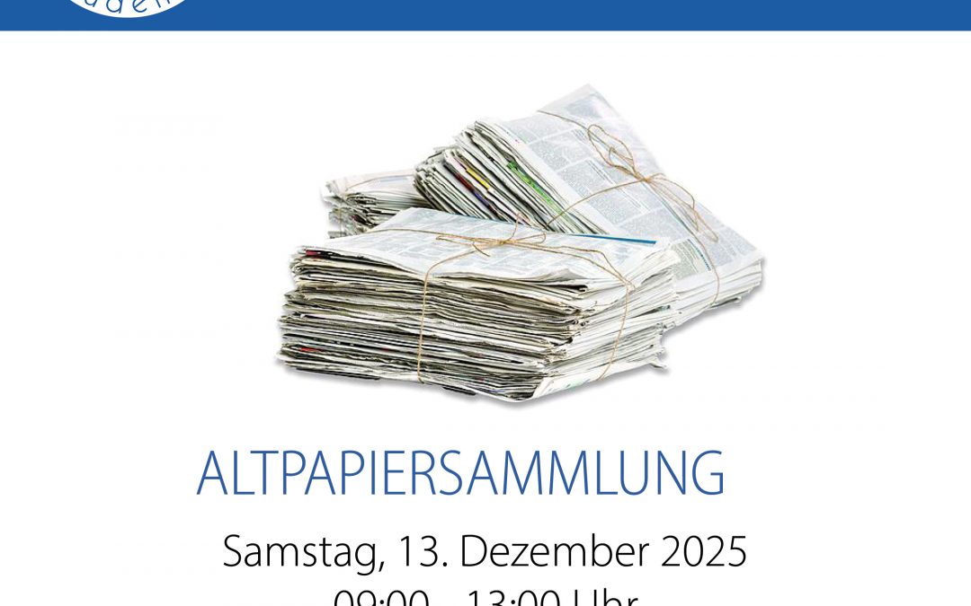 Altpapiersammlung