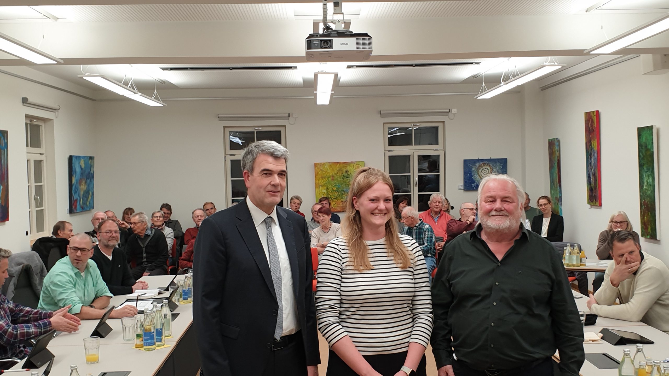 BM, Frau Gutzeit, Herr Schmatelka