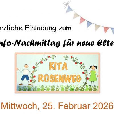 Info-Nachmittag für neue Eltern