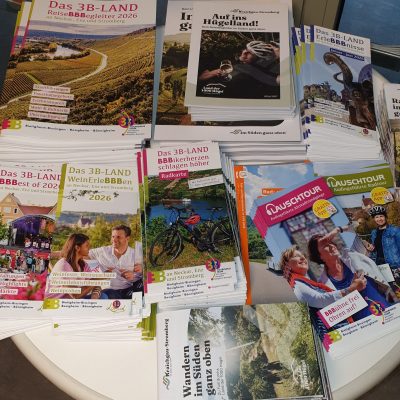 Neue Broschüren im Rathaus!