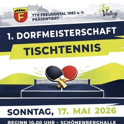 1. Dorfmeisterschaft Tischtennis