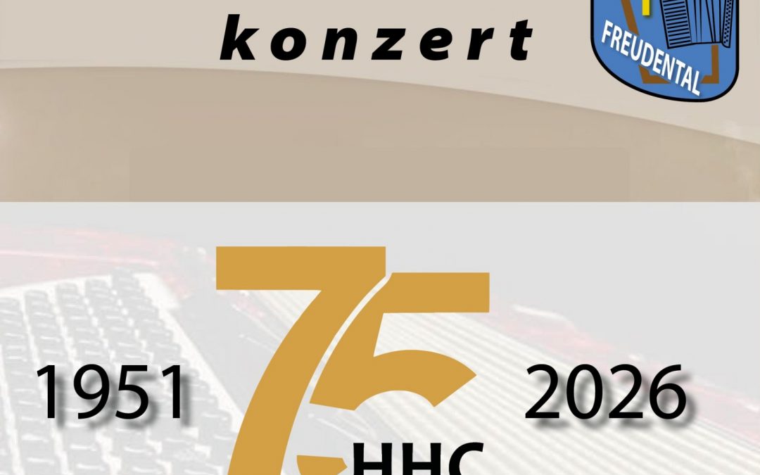 Plakat 75 Jahre HHC