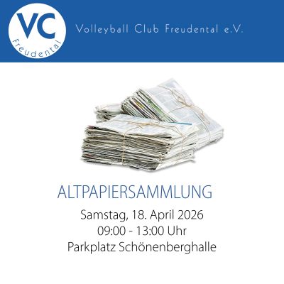 Altpapiersammlung