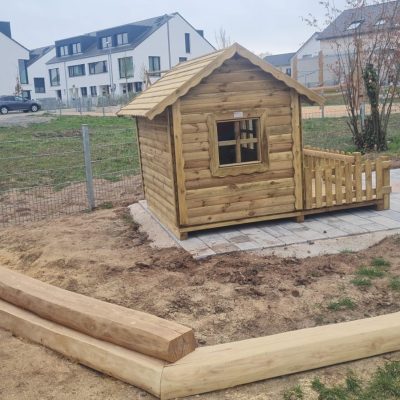 Neues Spielhaus für die KiTa Taubenstraße 