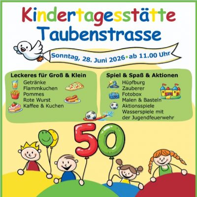50 Jahre Kita Taubenstraße