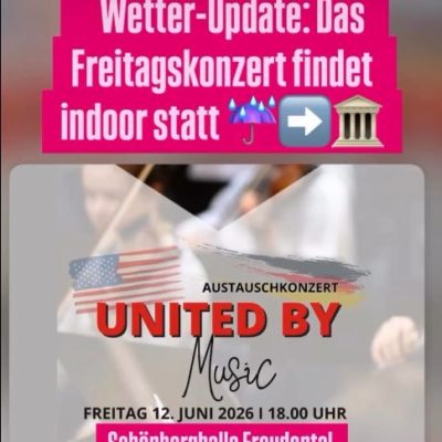 Internationales Orchester in der Schönenberghalle!