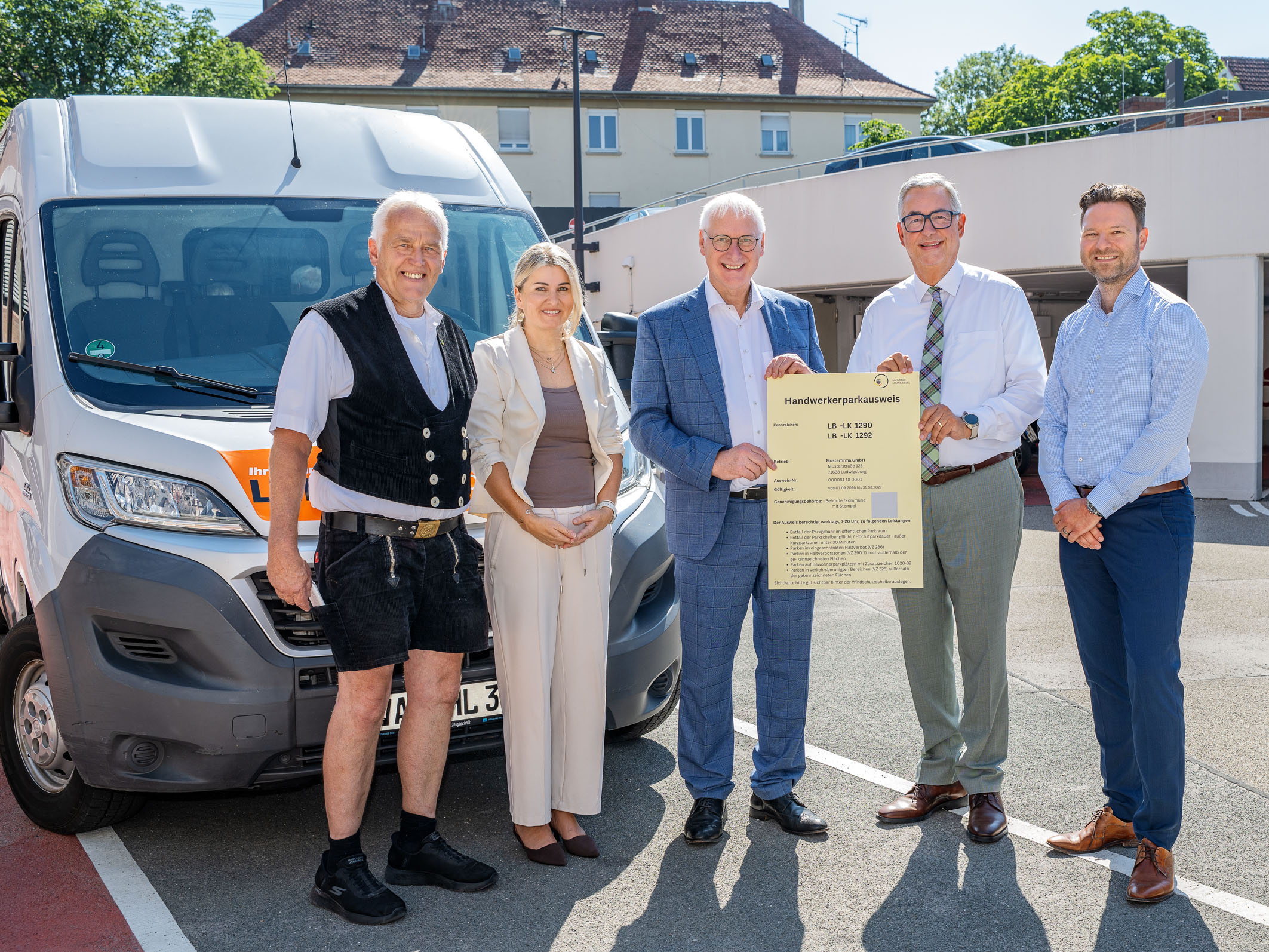 Vorstellung Handwerkerparkausweis