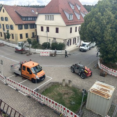 Umgestaltung in der Ortsmitte Freudental