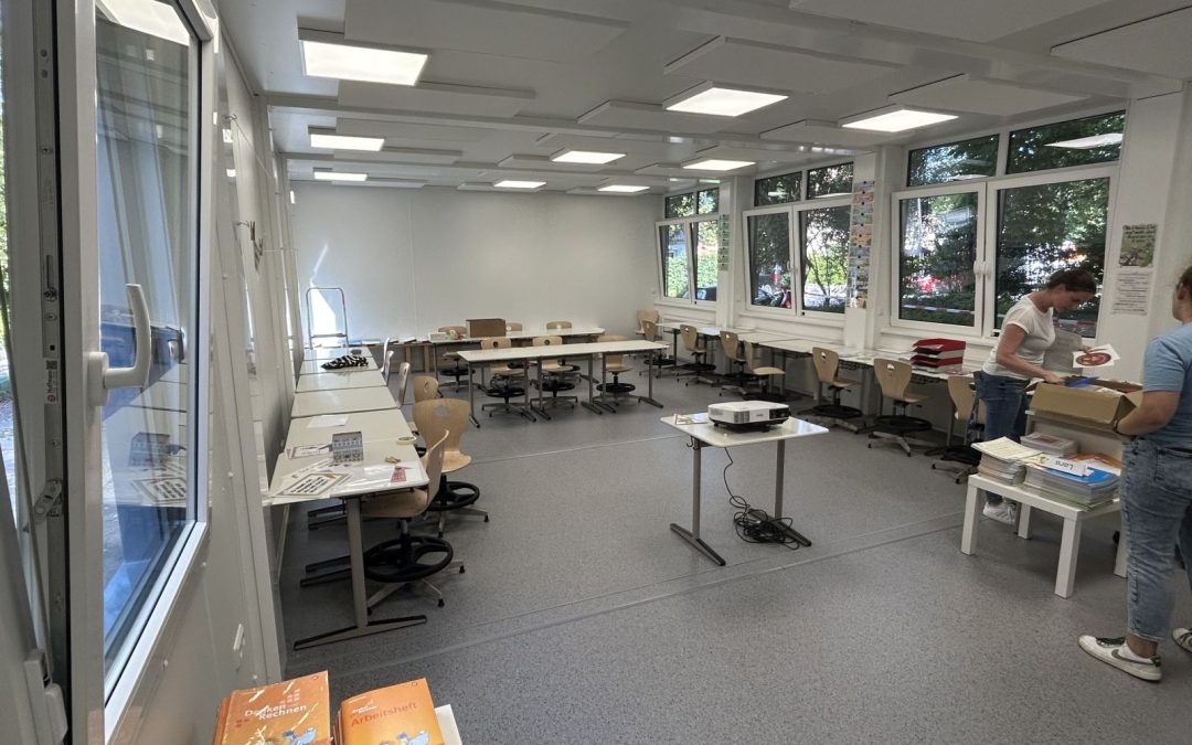 Neuer Schulcontainer 1