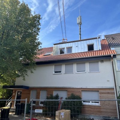 Dachsanierung in der Gartenstraße 1 abgeschlossen 