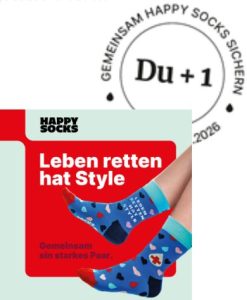 Blutspende Socken